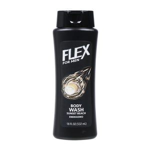 Flex For Men Sunset Beach Body Wash 532ml