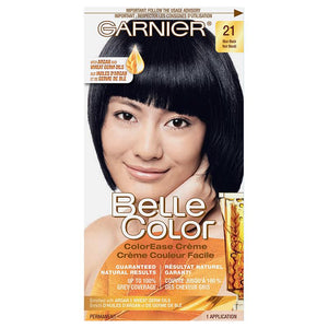 Garnier Belle Color Permanent Hair Color - 21 Blue Black orabel