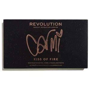 orabelca:Makeup Revolution X Carmi Kiss Of Fire Palette
