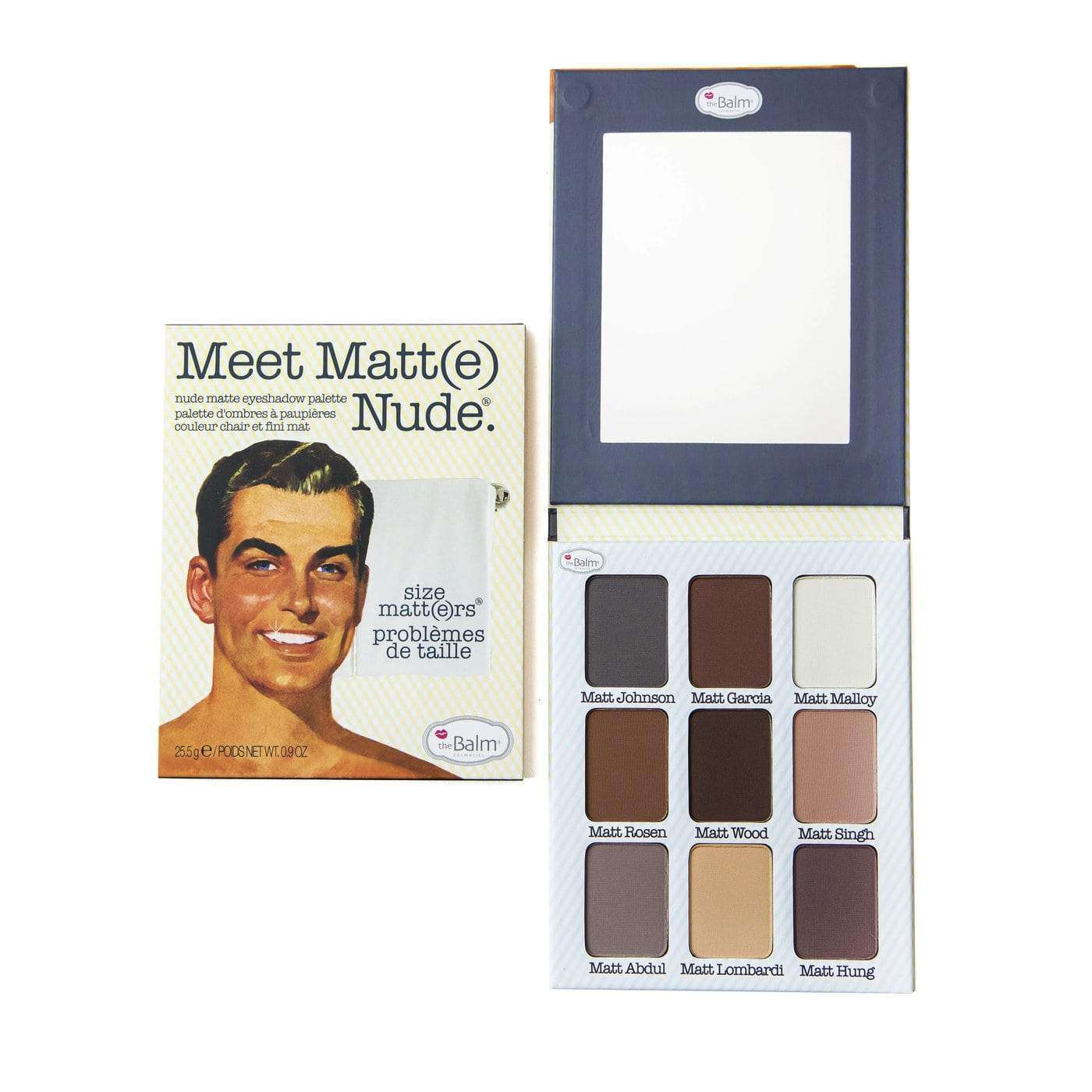 The Balm Cosmetics Matt(e) Nude Eyeshadow Palette